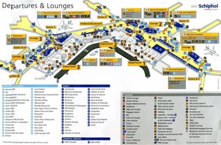Amsterdam Schiphol Airport Map: Your Comprehensive Guide