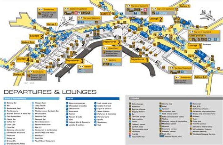 Amsterdam Schiphol International Airport Map: Your Ultimate Guide