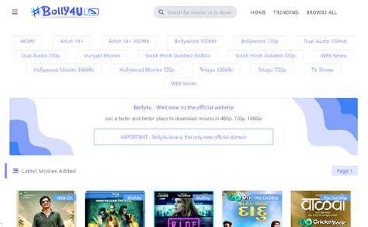 Bolly4U.org Hollywood in Hindi: Your Ultimate Destination for Bollywood Entertainment