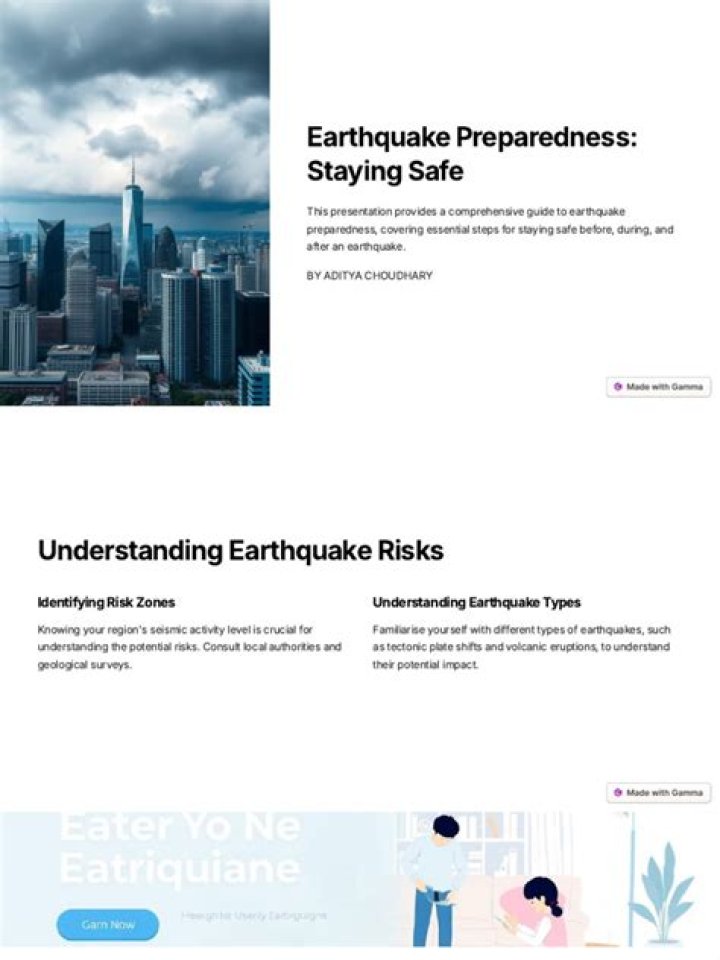 Comprehensive Guide to Earthquake in Paso: Understanding the Risks and Preparing for the Future