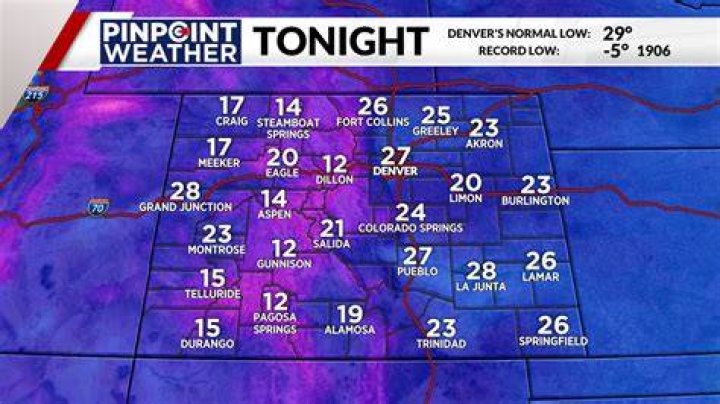 Denver Weather: Pinpoint Weather Alert Day for Strong Wind, Snow Chances