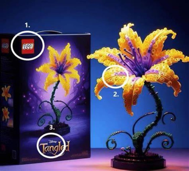 Discover the Beauty of LEGO Tangled Flower Creations