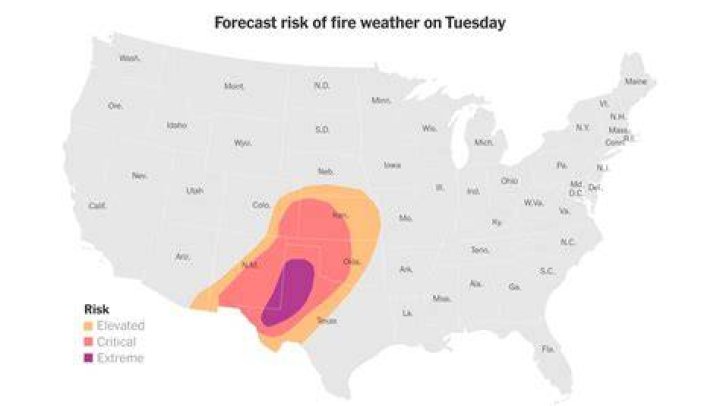 Extremely Critical Fire Conditions Return to Texas and Oklahoma: What You Need to Know