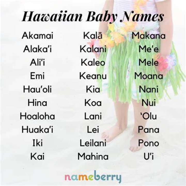 Hawaiian Name for Girl: Discover the Beauty of Polynesian Names