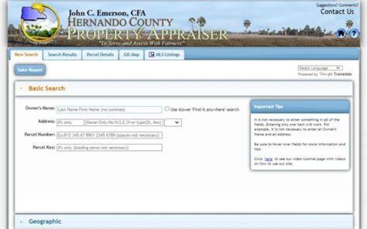 Hernando County Property Appraiser Office: A Comprehensive Guide