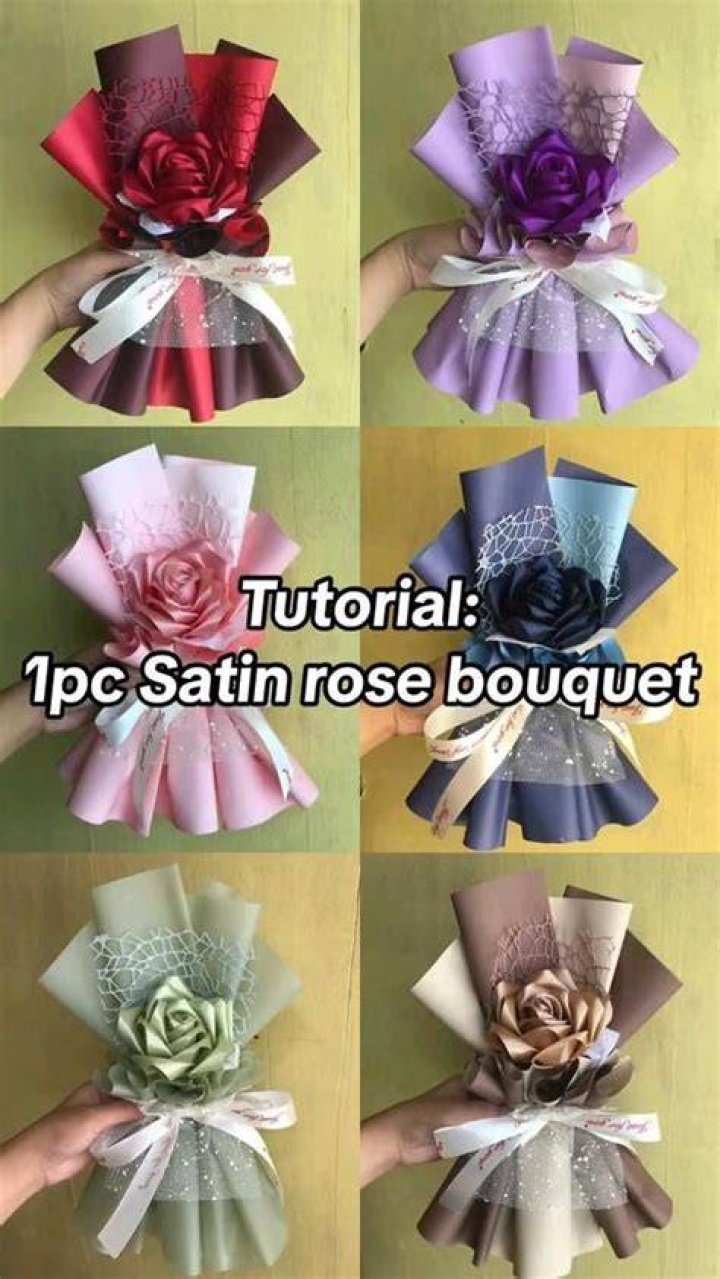 How to Create a Stunning DIY Ribbon Rose Bouquet: Step-by-Step Guide