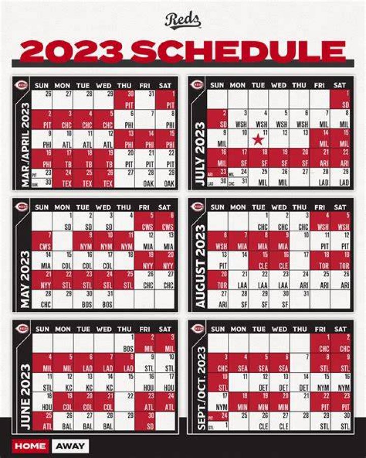 Printable Cincinnati Reds Schedule: Your Ultimate Guide for 2023