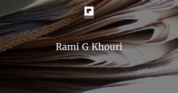 Rami G. Khouri: A Voice Shaping the Middle East's Future
