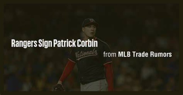 Rangers Sign Patrick Corbin: A Bold Move in the MLB Landscape