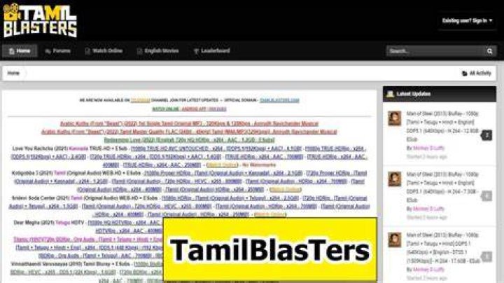 TamilBlasters.in: The Ultimate Hub for Tamil Movie Enthusiasts