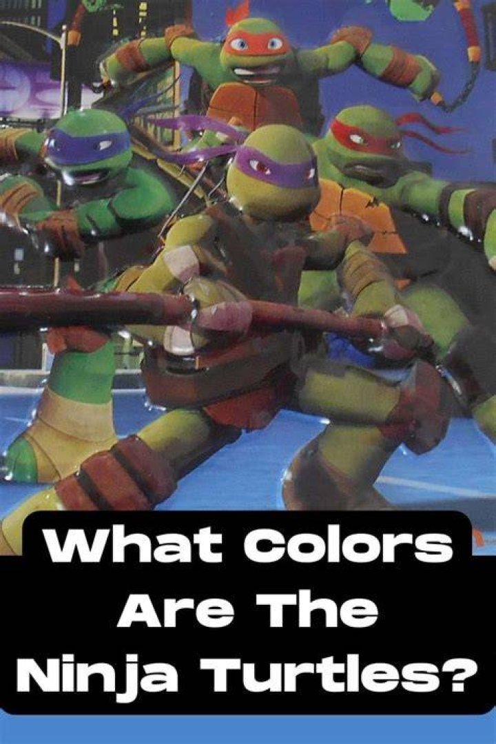 TMNT Names and Colors: A Deep Dive into the Iconic Turtles