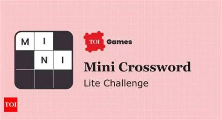 Today&rsquo;s TOI Mini Crossword Clues for 19 March 2025