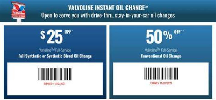 Valvoline Coupon $25 Off 50% Off: Your Ultimate Guide to Big Savings